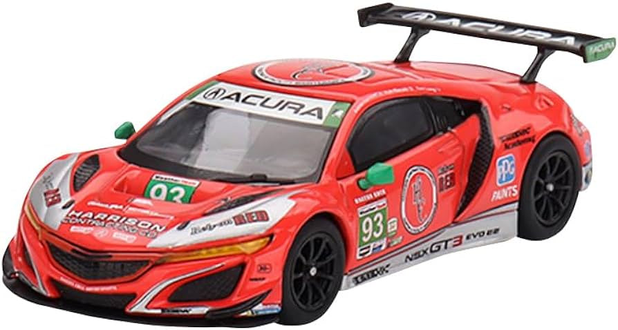 MGT 1:64 Acura NSX GT3 EVO22 #93 Harrison Contracting