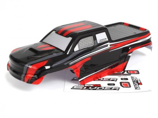 Blackzon Slyder Red Monster Truck Body