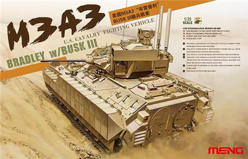 Meng 1:35 U.S. M3A3 Bradley w/Busk III IFV