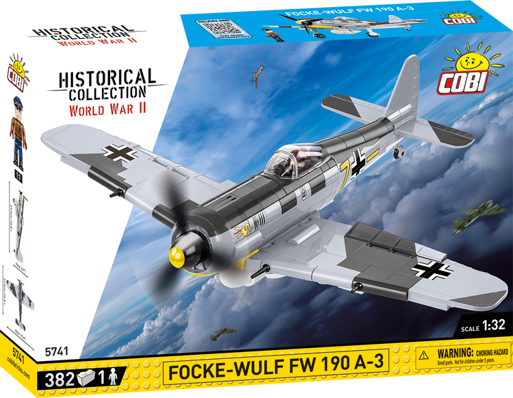 Cobi 1:32 Focke-Wulf Fw-190 A-3 382pc