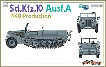 Dragon 1:35 Sd.Kfz.10 Ausf. A 1940 Prod.