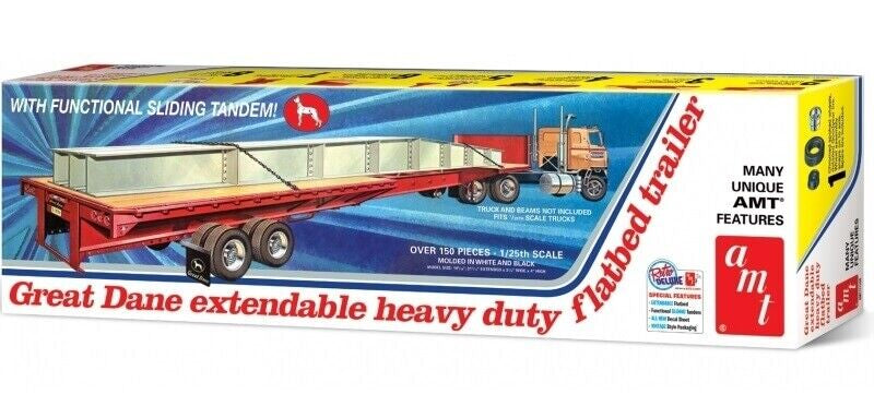 AMT 1:25 Great Dane Flatbed Trailer