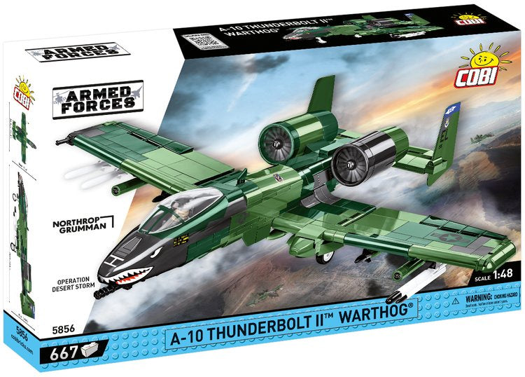 Cobi 1:48 A-10 Thunderbolt II Warthog Attack Aircraft 667pc