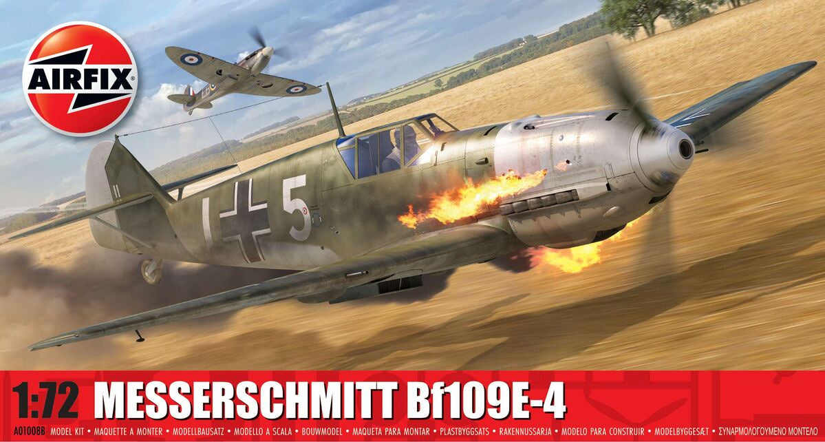 Airfix 1:72 Messerschmitt Bf109E-4 (01008B)