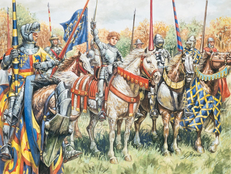 Italeri 1:72 French Warriors 100 Years War