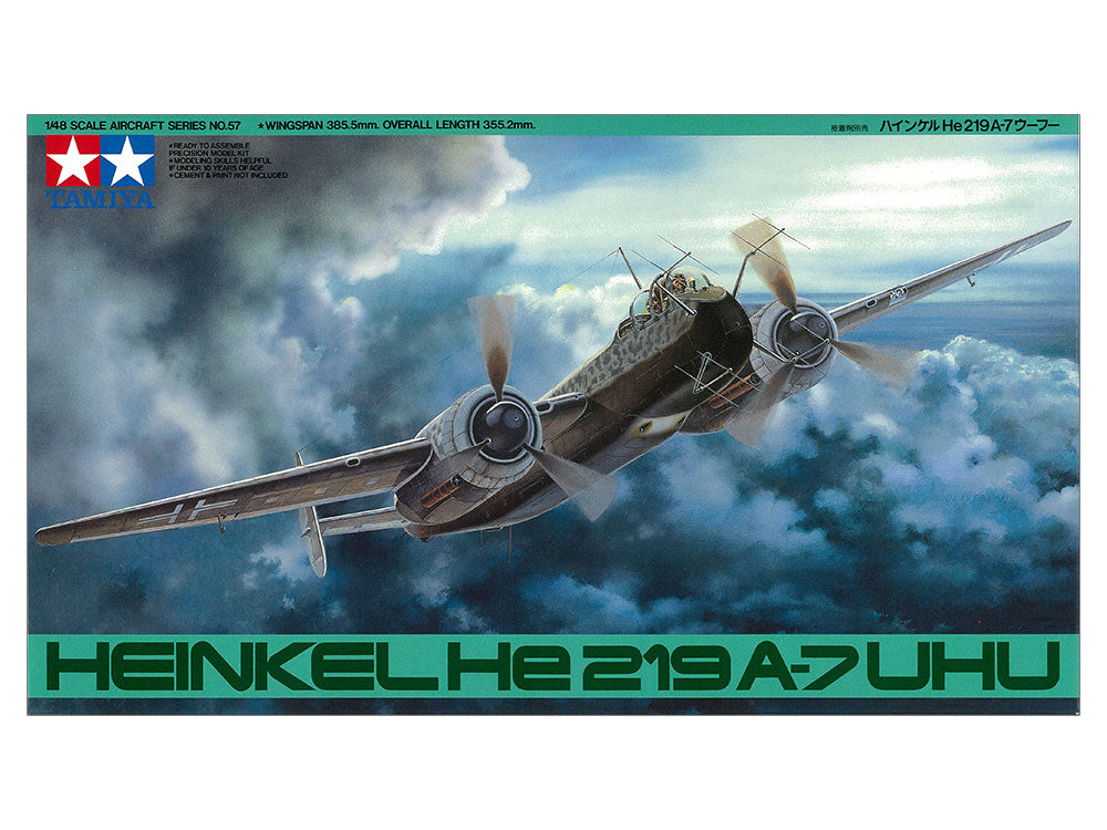 Tamiya 1:48 Heinkel He219A-7 Uhu
