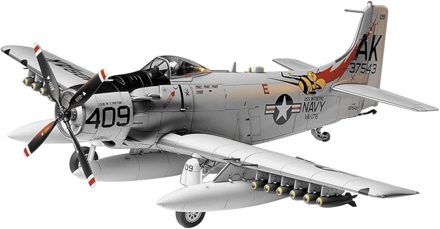 Tamiya 1:48 Douglas A-1H Skyraider U.S. Navy – Frankton Model Shop