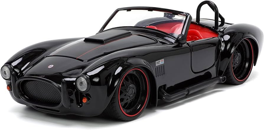 Jada 1:24 1965 Shelby Cobra 427 SC Black