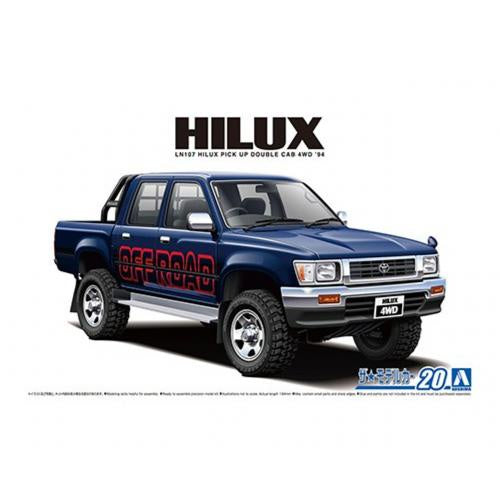 Aoshima 1/24 Toyota Hilux Double Cab 4WD 1994