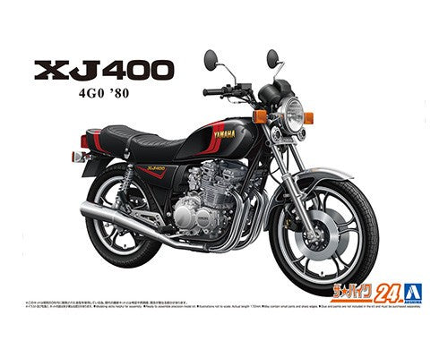 Aoshima 1/12 Yamaha 4G0 XJ400 1980 Plastic Model Kit