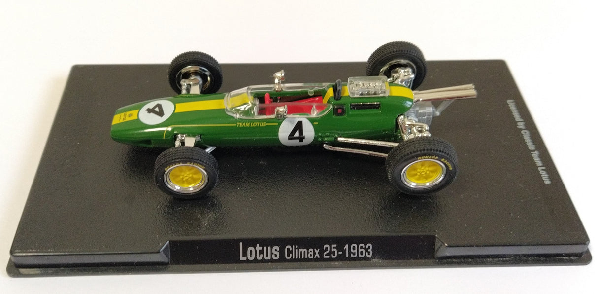 "Pre owned" Team Lotus Climax 25 1963