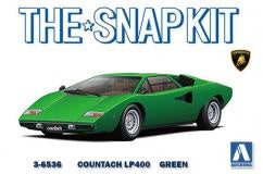 Aoshima 1:32 Lamborghini Countach LP400 Green Snap Kit