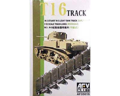 AFV 1:35 M3 Stuart Early T-16 Track Links (Workable)