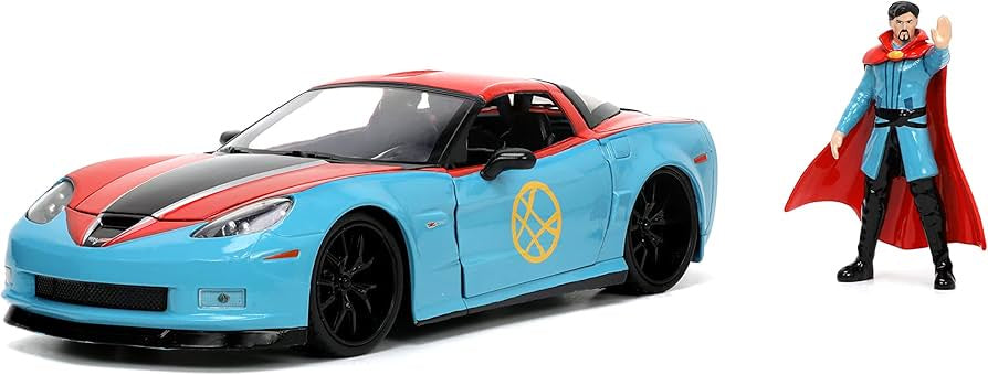 Jada 1/24 2006 Chevrolet Corvette Z06 w/Doctor Strange