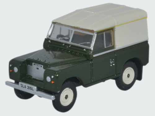 Oxford 1:76 Land Rover Series III SWB Hard Top Bronze Green