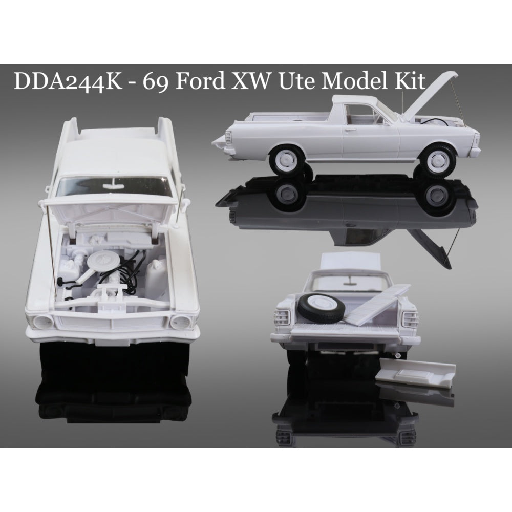DDA 1:24 1969 XW Standard Ford Falcon Ute Plastic Model Kit