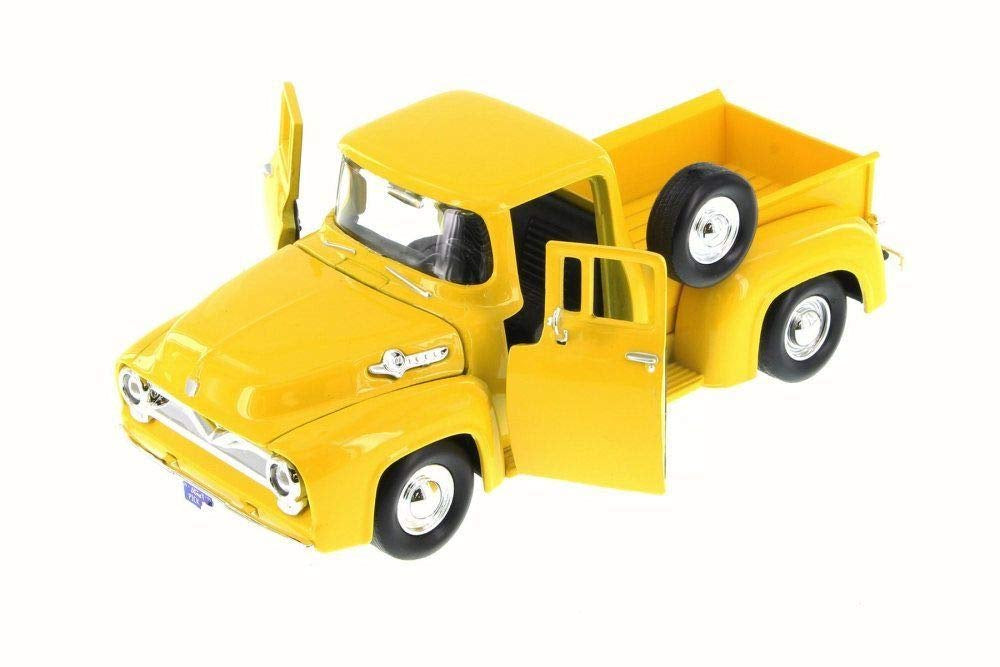 M/Max 1:24 1955 Ford F-100 Pickup Yellow