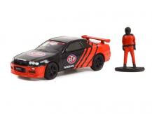 GL 1:64 1999 Nissan Skyline (R34) with Driver