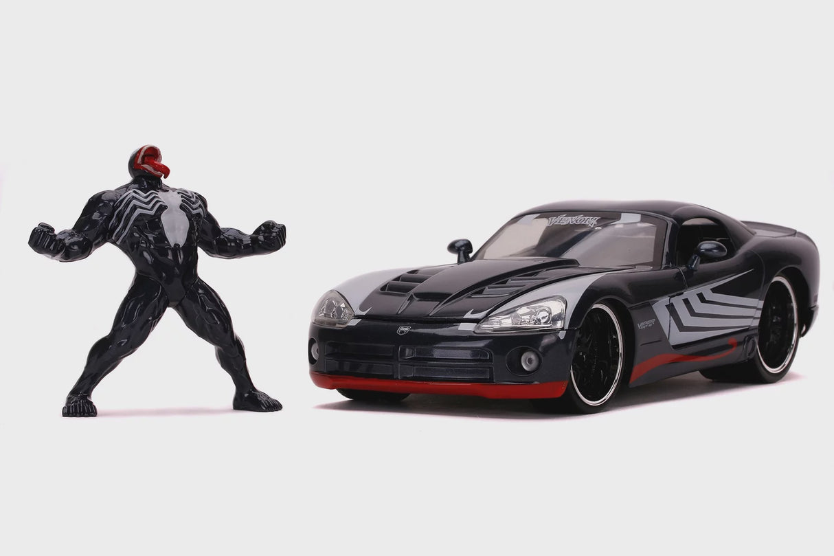 Jada 1:24 2008 Dodge Viper with Venom Figure