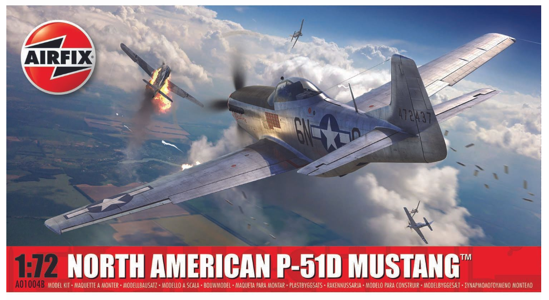 Airfix 1:72 North American P-51D Mustang