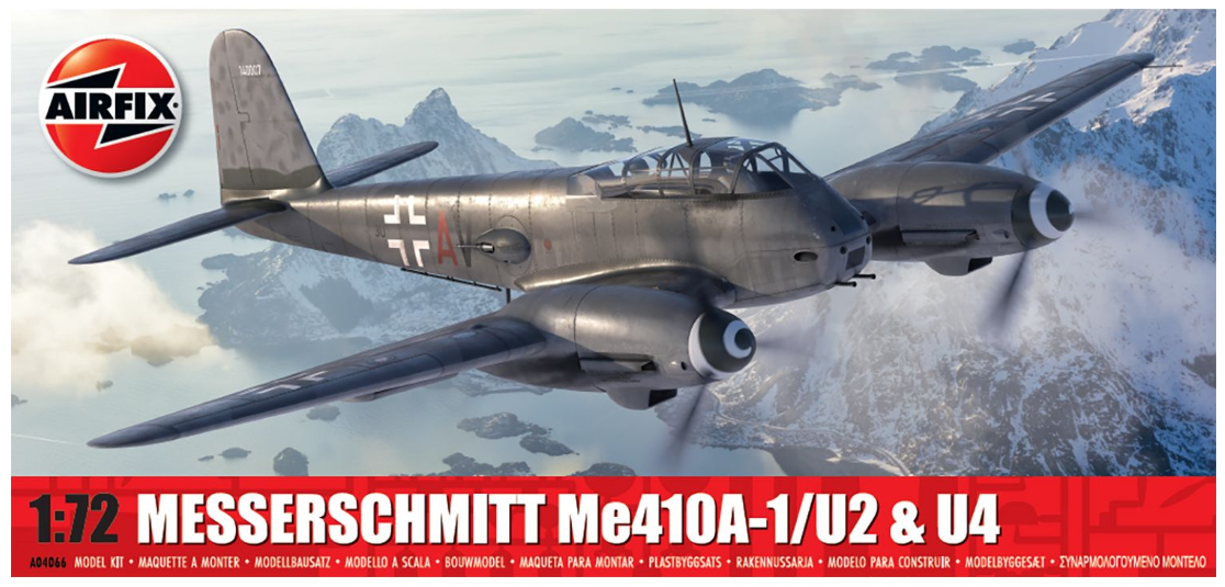 Airfix 1:72 Messerschmitt Me410A-1/U2 & U4