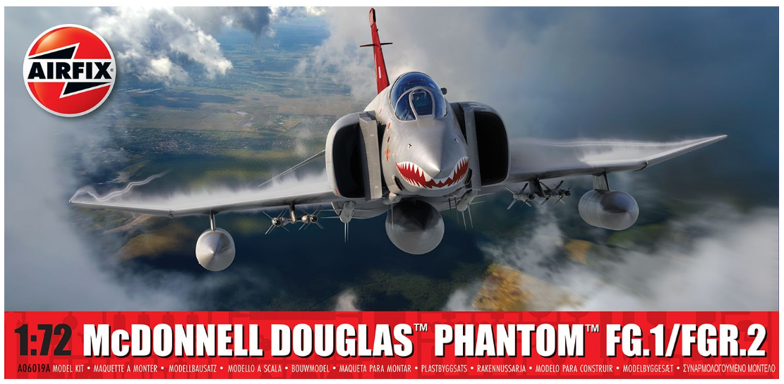 Airfix 1:72 McDonnell Douglas Phantom FG.1