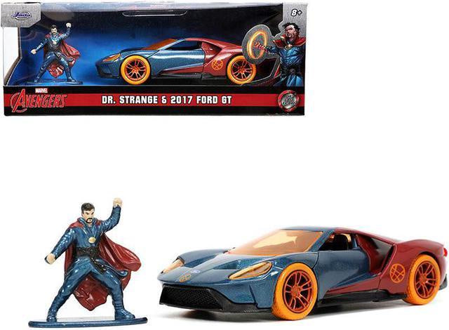 Jada 1:32 2017 Ford GT and Doctor Strange Diecast Figurine "Avengers"