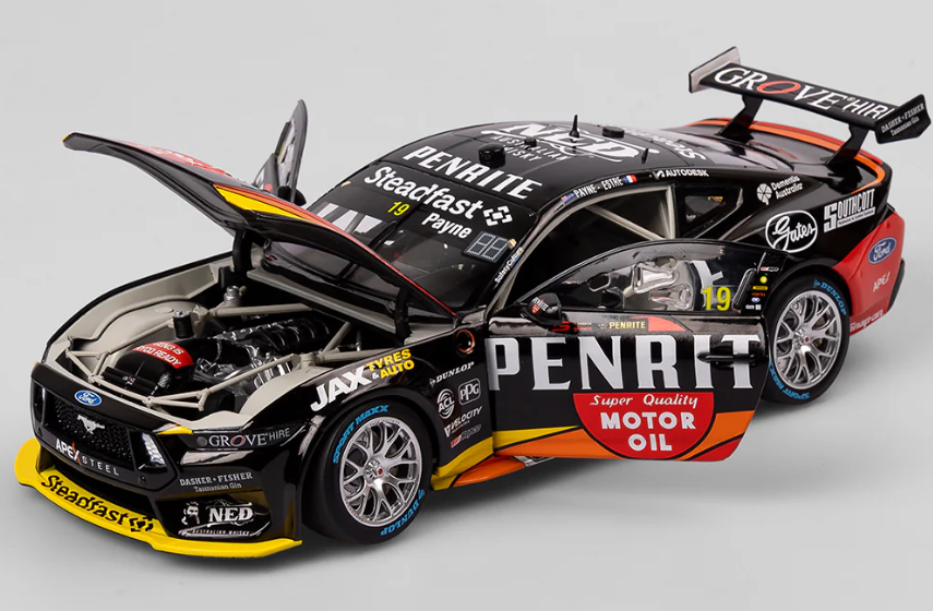 1:18 Penrite Racing #19 Ford  Mustang GT- 2023 Sandown 500 Retro  Livery