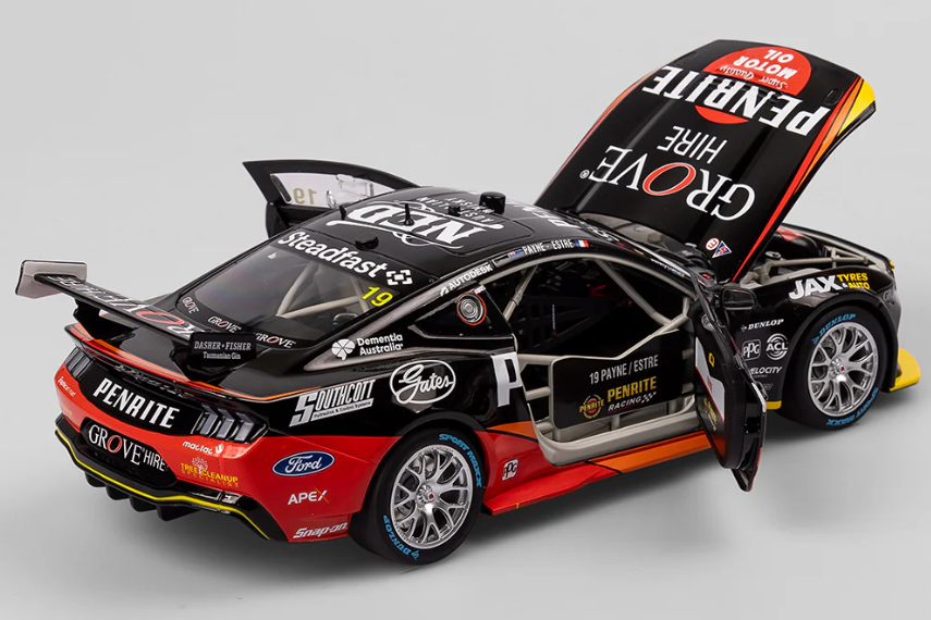 1:18 Penrite Racing #19 Ford  Mustang GT- 2023 Sandown 500 Retro  Livery