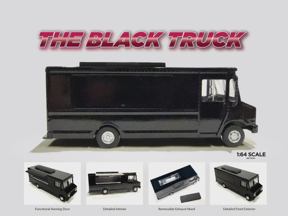 1/64 Food Truck Series- Black