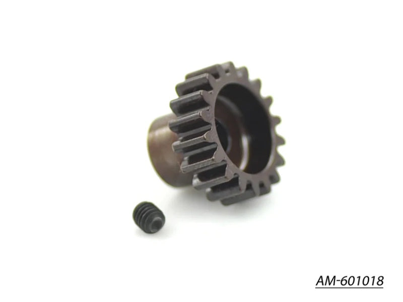 Arrowmax Ultra Mod 1 Pinion 18T 1/8 Buggy 5mm Shaft Spring Steel