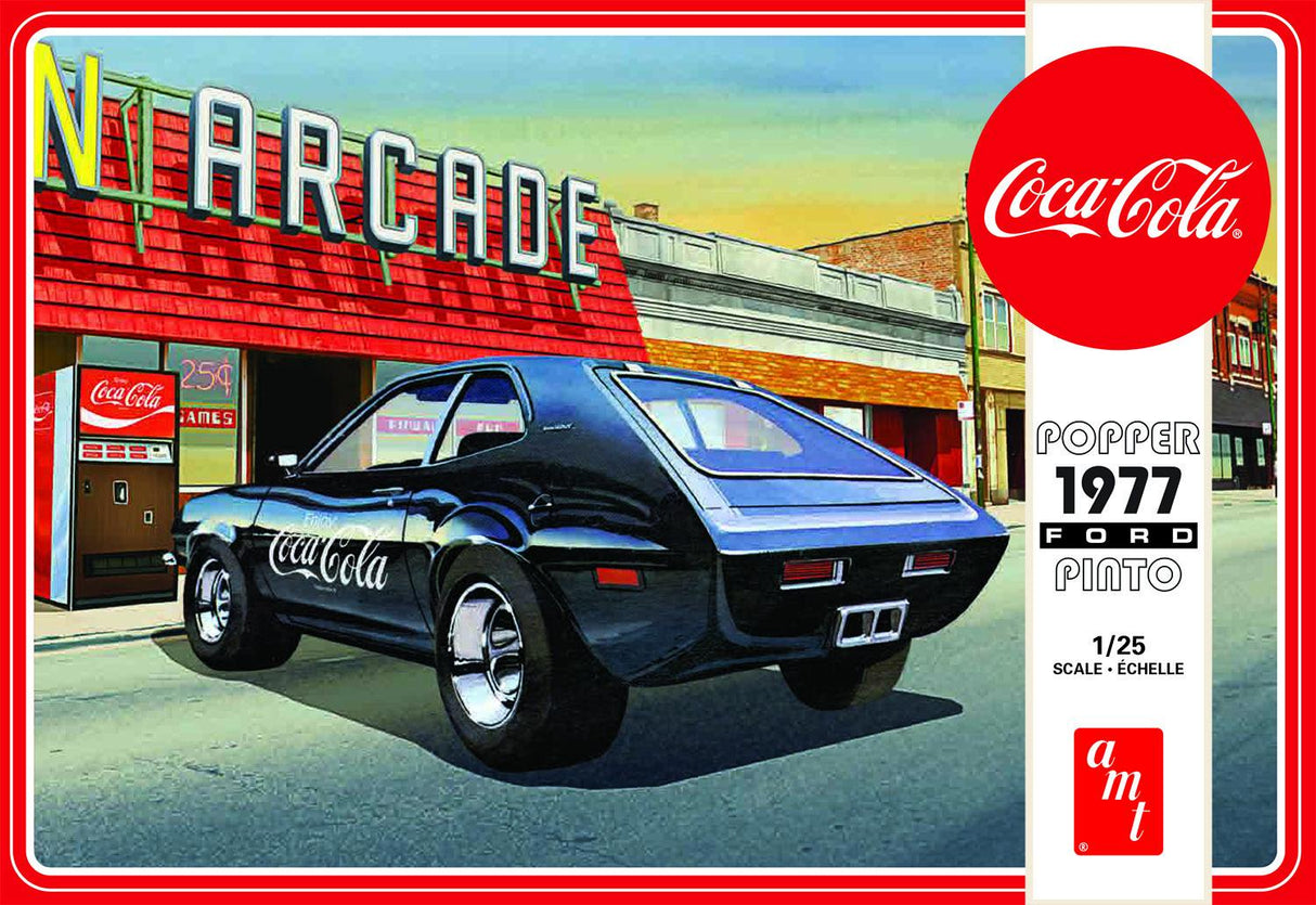 AMT 1166 1/25 "Popper' 1977 Ford Pinto with Coke Machine (Coca Cola)