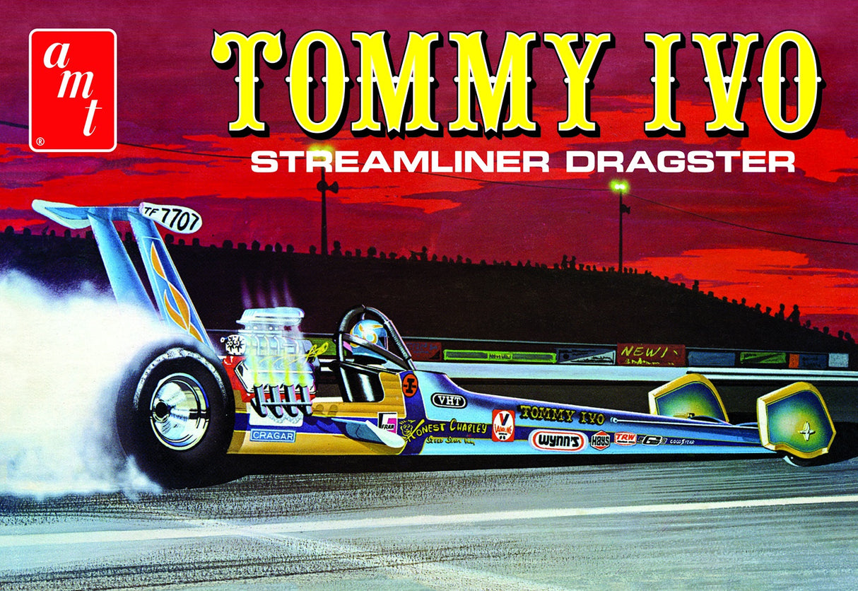 AMT 1:25 Tommy Ivo Streamliner Dragster