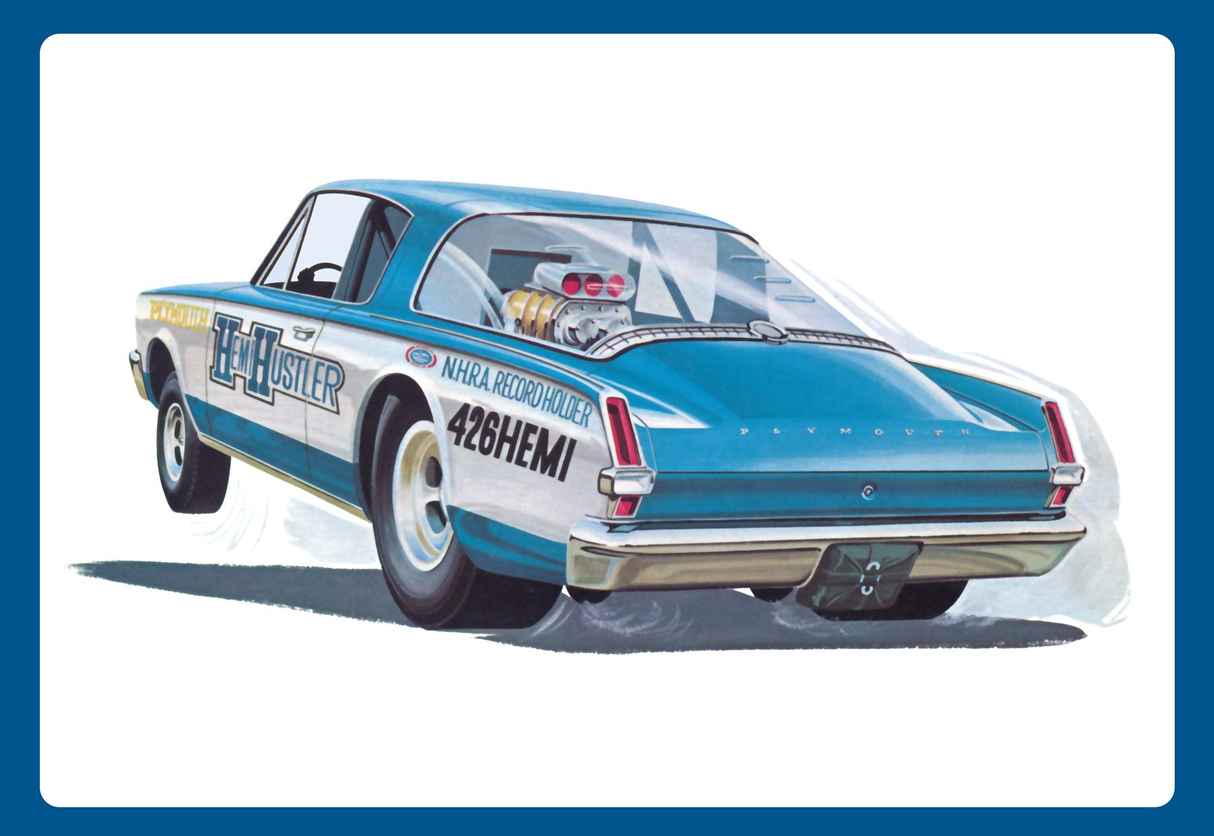 AMT 1:25 '66 Plymouth Barracuda “Hemi Hustler”