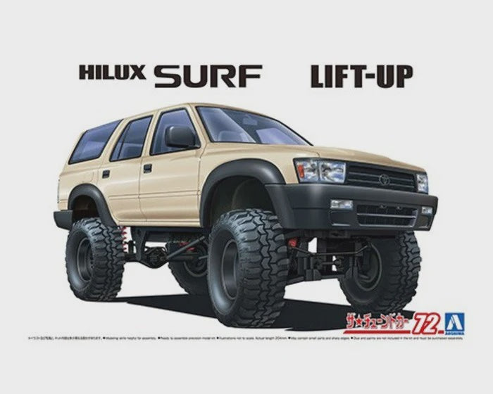 Aoshima 1/24 1991 Hilux Surf VZN130G Lifted