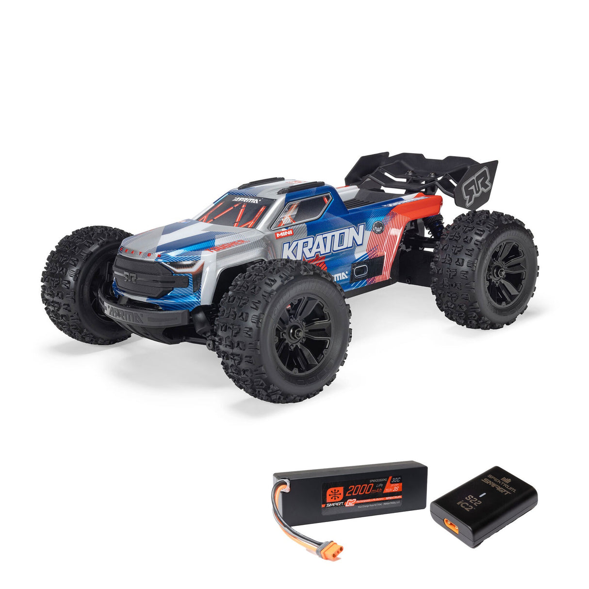 Arrma 1/16 MINI KRATON 3S Blue (Battery & Charger Included)