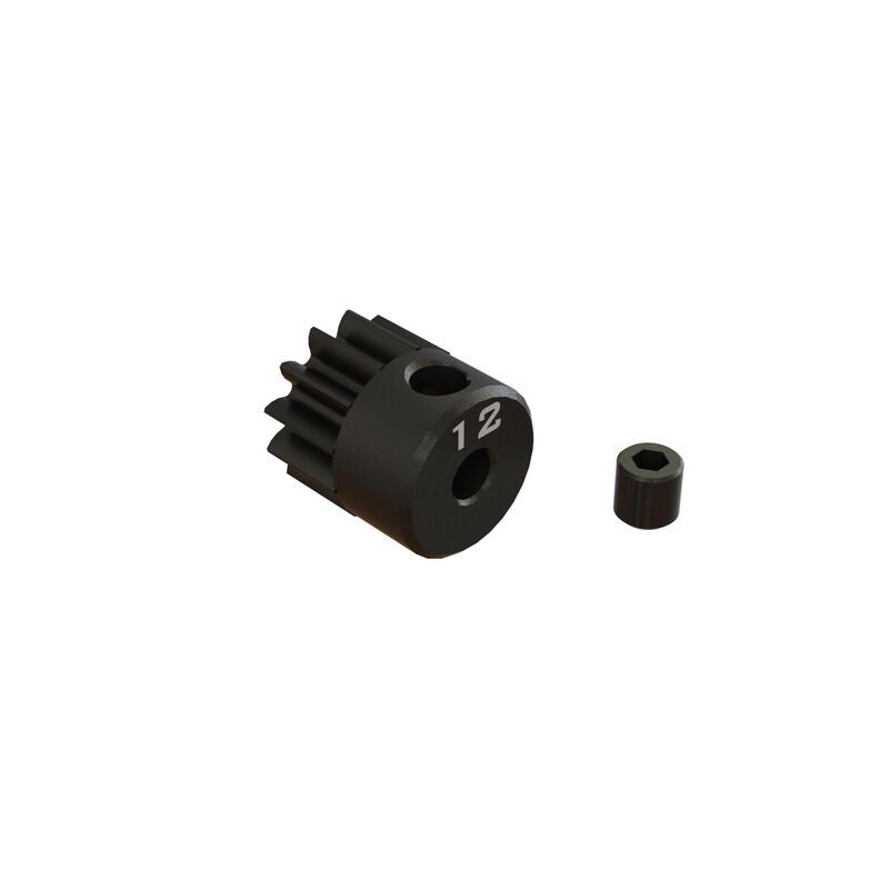 Arrma 12T 0.8Mod 1/8" Bore CNC Steel Pinion Gear