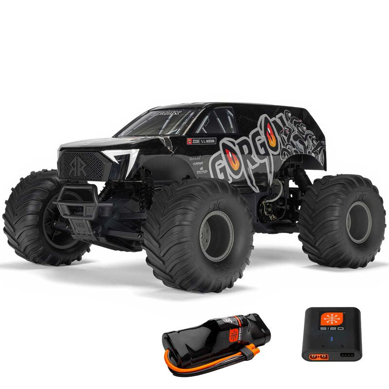 Arrma 1/10 Gun Metal GORGON 2WD RTR Brushed (Batt & Charg)