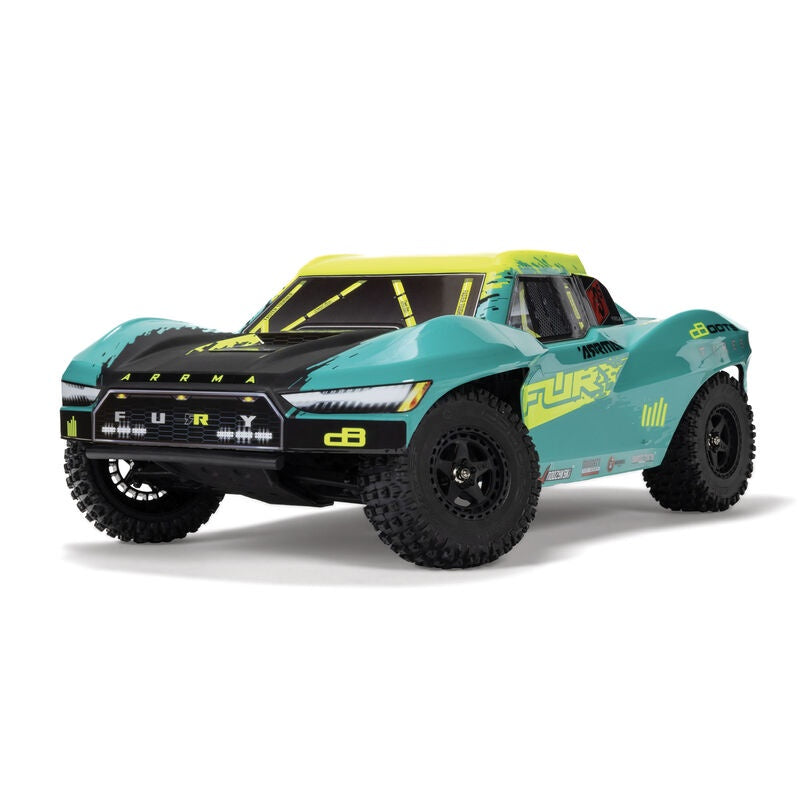 1/10 FURY 223S BLX Brushless 2WD Short Course Truck RTR with DSC Gren