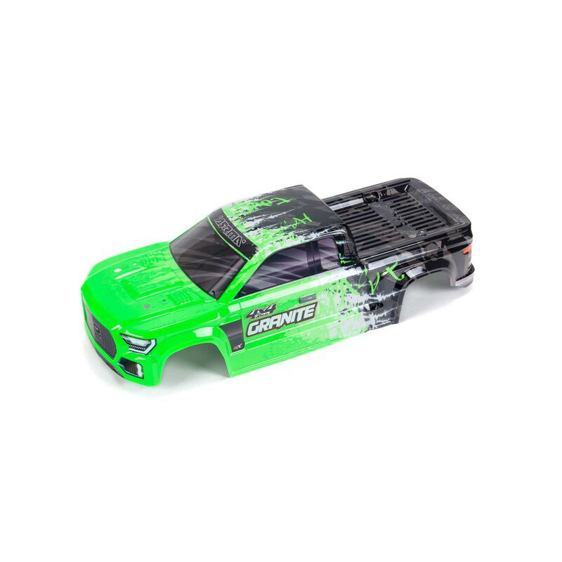 Arrma 1/10 Granite 4X4 BLX Finished Body Green