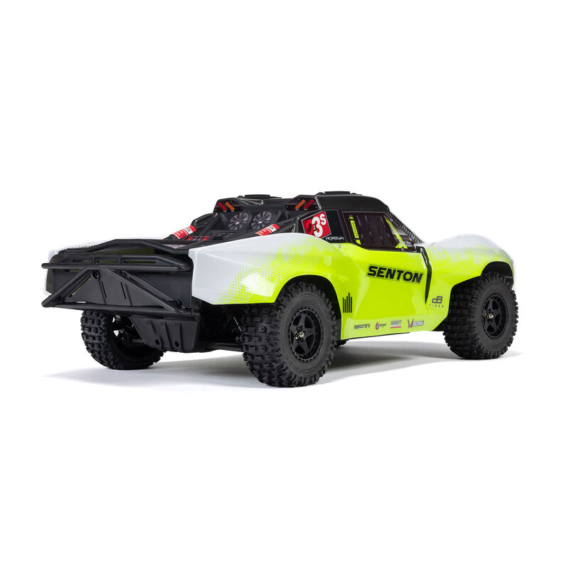 Arrma 1/10 SENTON 223S DSC 4X4 RTR Brushless Short Course Truck, Yellow