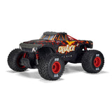 *PRE-ORDER* Arrma 1/8 QUAKE 4S DSC 4X4 RTR RC Brushless Truck (Black/Red)