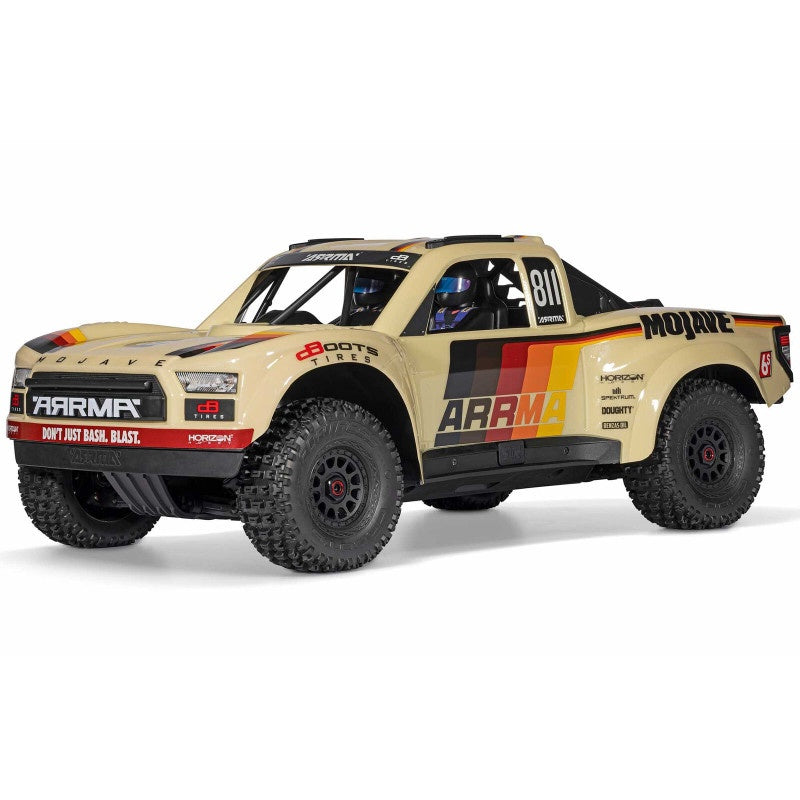 1/7 MOJAVE 6S 4X4 RTR Brushless Desert Truck, White