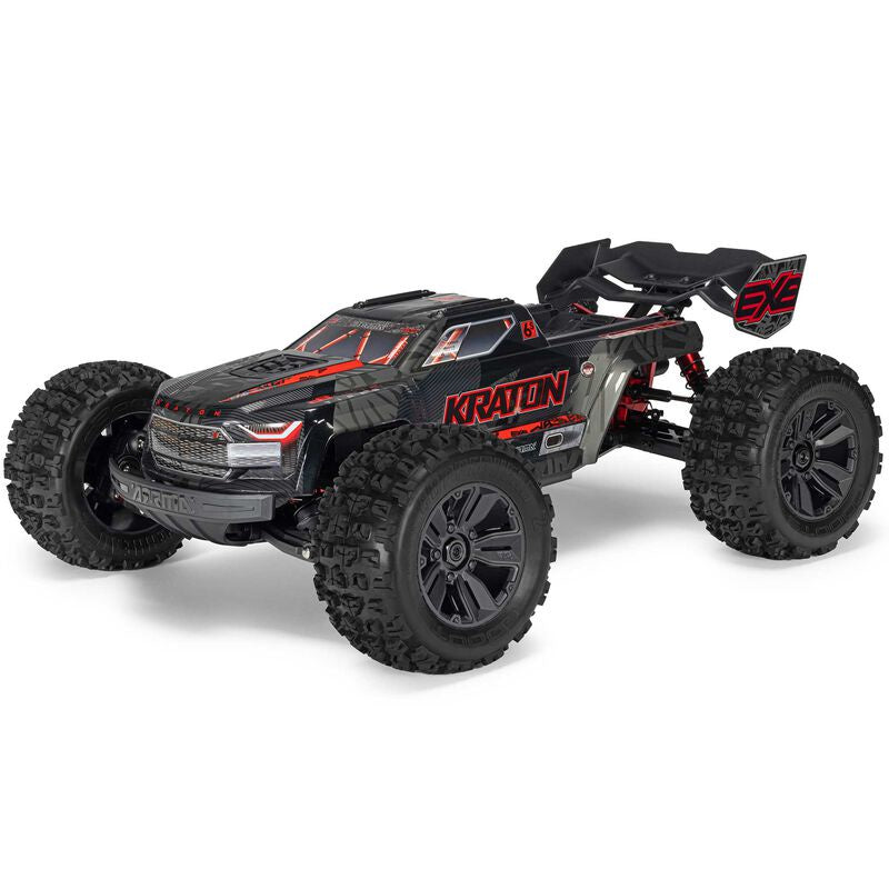 Arrma 1/8 KRATON 4X4 6S EXB BLX Brushless V6 RTR (Black)