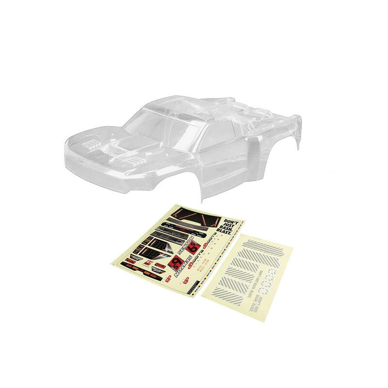 AR406131 SENTON 6S BLX Clear Body w/Decals by ARRMA