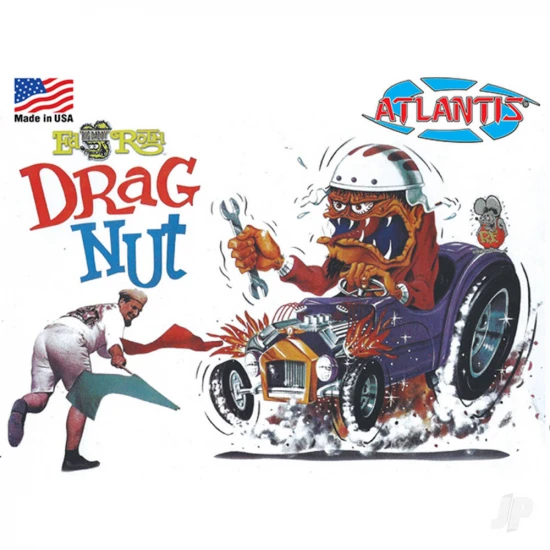 Atlantis Models Ed Roth Drag Nut Model Kit