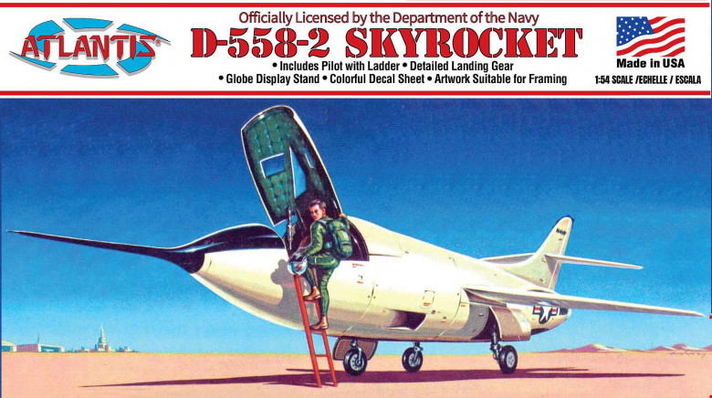Atlantis 1:54 Douglas D558-2 Skyrocket