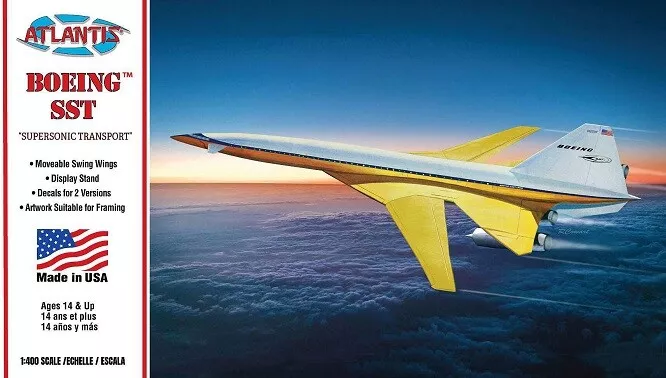 Atlantis 1:400 Boeing 2707 SST Boeing Markings