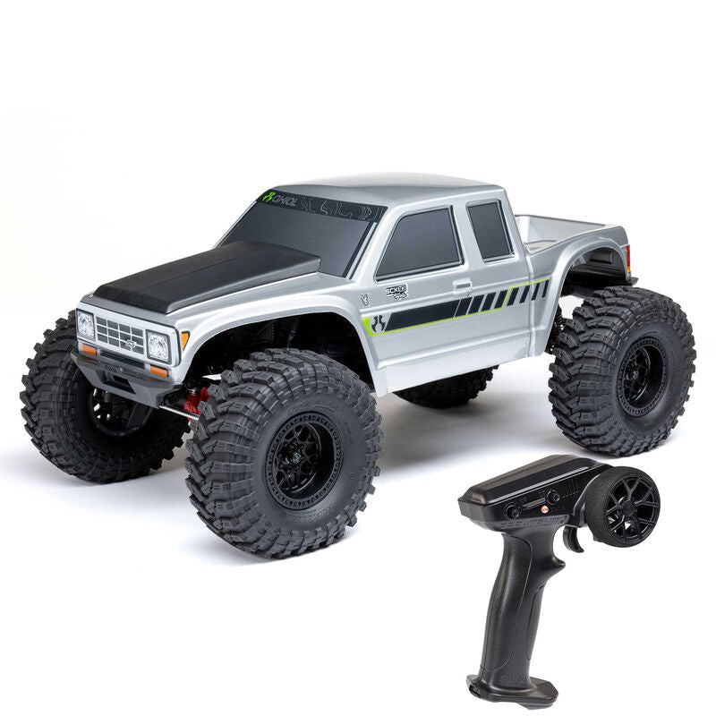 PREORDER 1/10 SCX10 III Coyote 4X4 RTR Brushed Rock Crawler, Silver (Requires Battery and Charger)