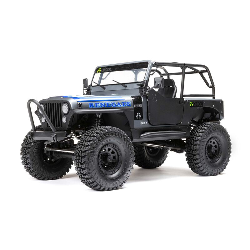 Axial 1/10 SCX10 III Jeep CJ-7 4WD Brushed RTR Grey